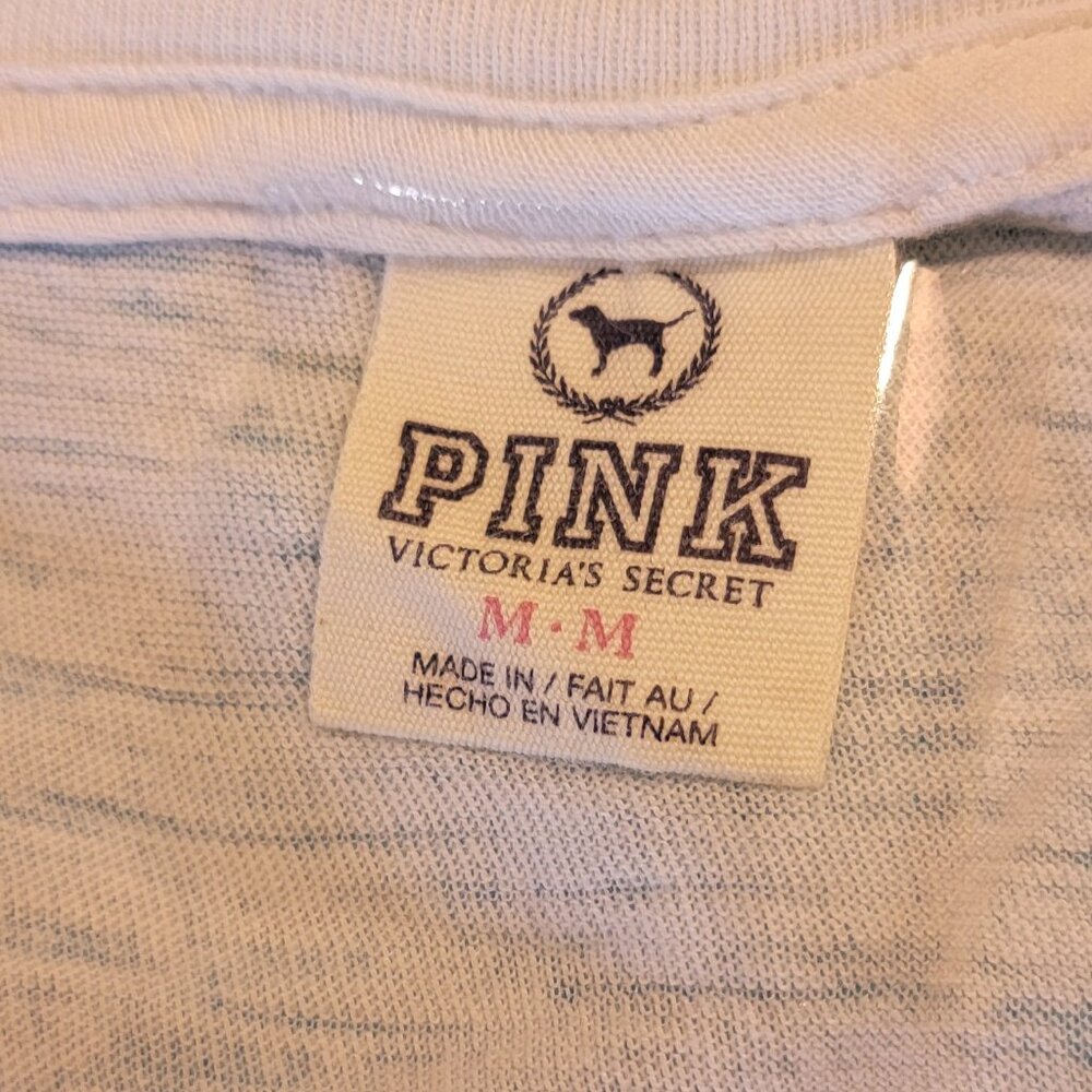 Victoria's Secret Ombre Tee T-Shirt Size M Medium EXC - Picture 5 of 6